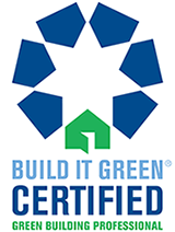Home page of the Build it Green website